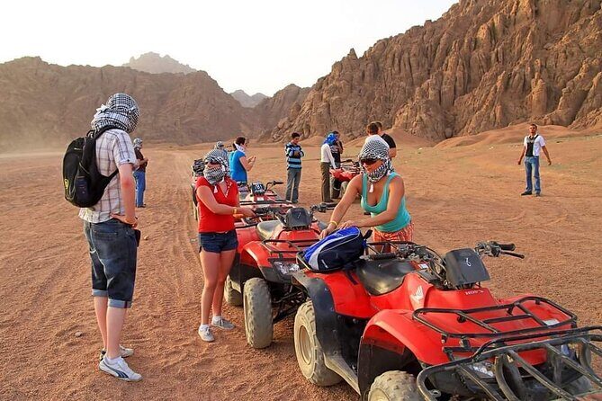 ATV Quad, Bedouin Tent with Tea Sharm El Sheikh - Discovering Sinai’s Rugged Landscape