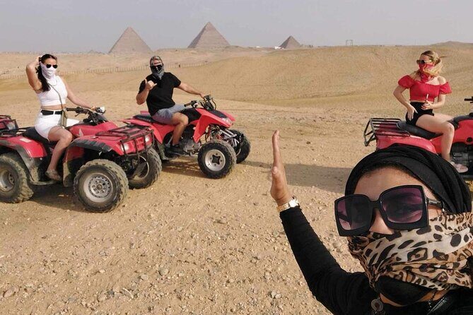 ATV quad bike ride at Giza pyramids - Introduction