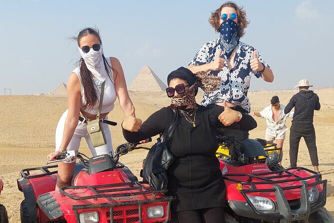 ATV quad bike ride at Giza pyramids - The Sum Up