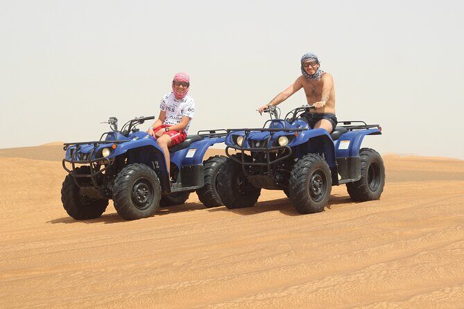 ATV Quad Bike Self-Drive in Dubai Desert Adventure - An Introduction to the Dubai Desert Quad Bike Experience