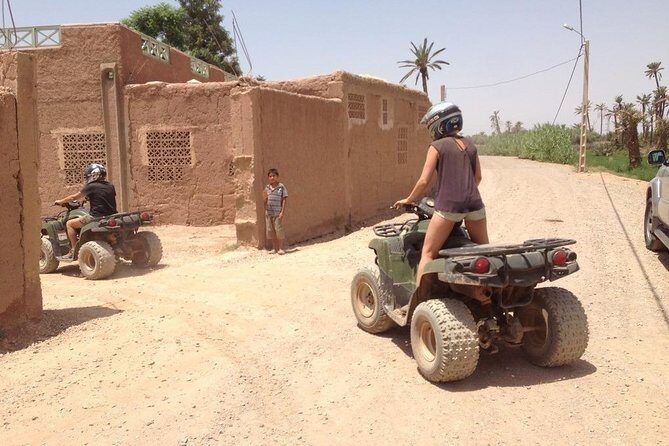ATV Quad biking in Marrakech desert palmgrove - The Sum Up