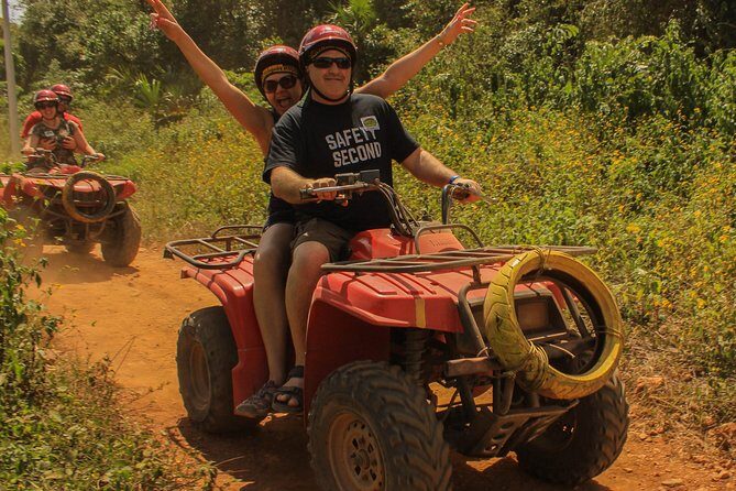 ATV shared experience, Ziplines and Cenote swim experience in one Adrenaline day - Frequently Asked Questions