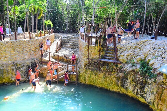 Atv (shared) Zipline , Cenote & Lunch from Playa del Carmen - FAQs