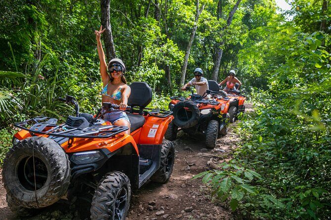 ATV Single, Tulum Ruins & Underground Cenote from Cancun - FAQs