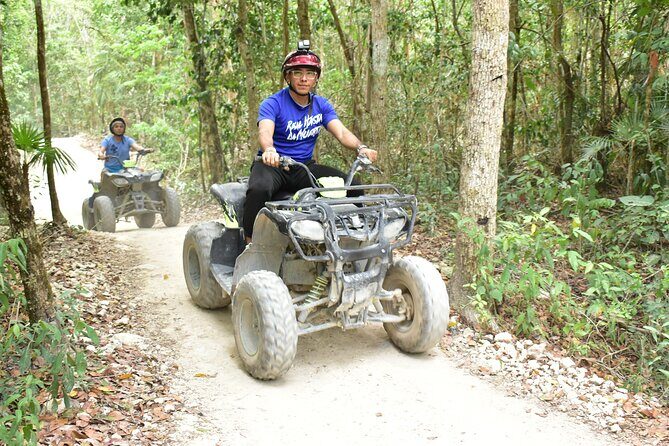 ATV (single) Ziplines & Cenote with Transportation from Cancun - The Itinerary in Detail