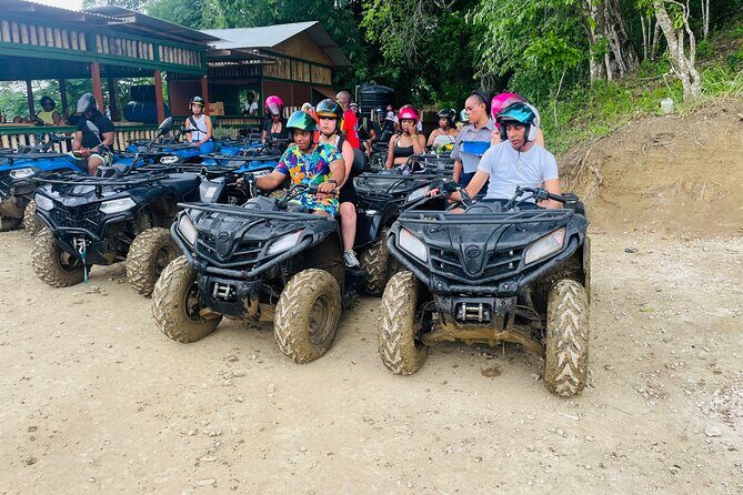 ATV Tour, Limestone Bamboo Rafting and Transportation - Key Points