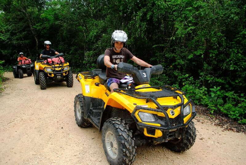Atv , Zipline and cenote swim experience in the jungle! - Key Points