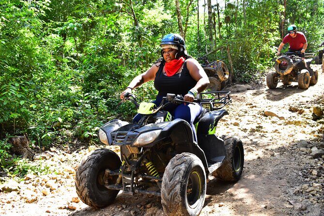 ATV's (shared), Ziplines & Cenote! Half-Day with Transportation from Cancun - The Itinerary in Detail: What to Expect