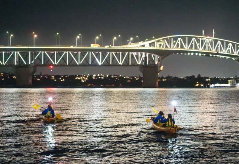 Auckland: City Lights Night Kayak Tour - Exploring the Vibrant Waterfronts