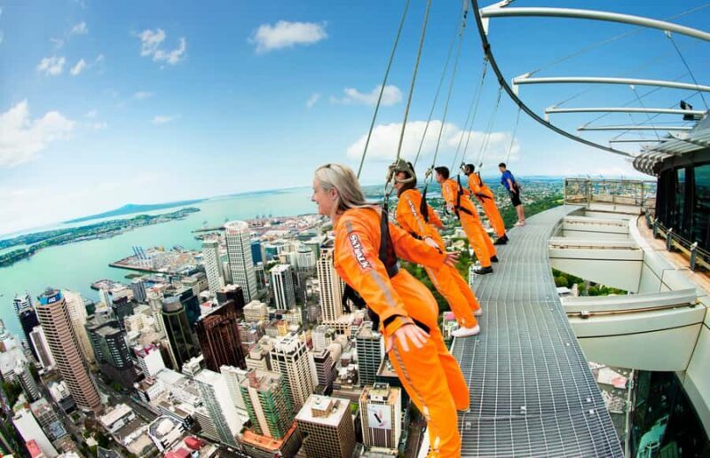 Auckland: Sky Tower SkyWalk - 192m High Edge Walk - Insights from Reviews