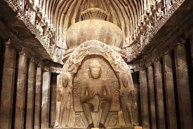 Audio Guided Tour Of Ellora Buddhist Caves, Aurangabad on HopOn India App - Exploring the Ellora Buddhist Caves on HopOn India: An Honest Review