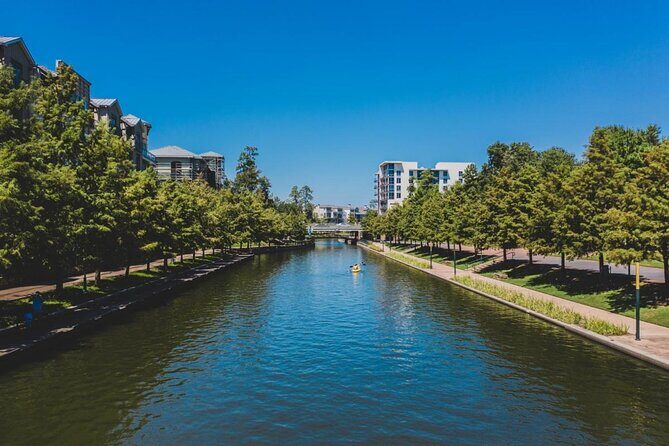 Audio Walking tour of The Woodlands waterway - Key Points