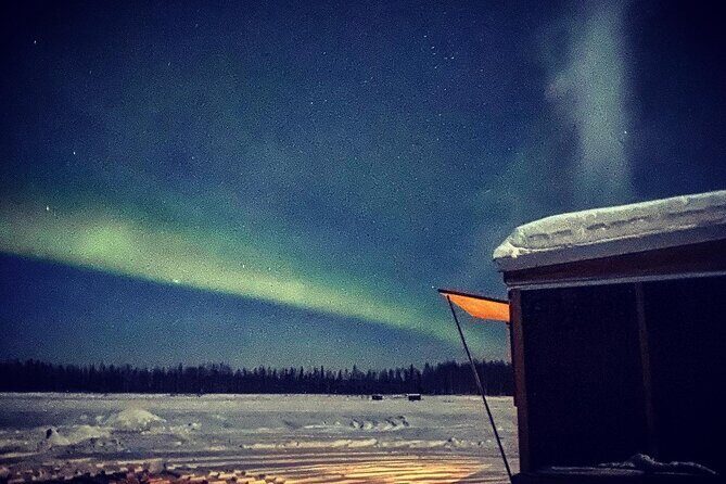 "Aurora Ice" - Ice Fishing & Salmon Dinner Tour - The Sum Up