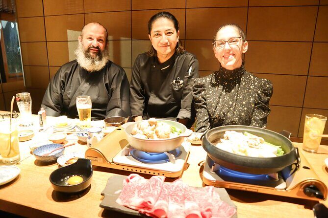 Authentic Sukiyaki Dinner and Life in Shibuya and Nakameguro - Key Points