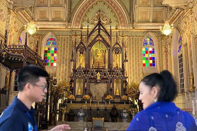 Ayutthayas Hidden Gems: Small Group Tour with Car & Local Guide - Wat Niwet Thammaprawat: A Gothic-Style Temple with a View