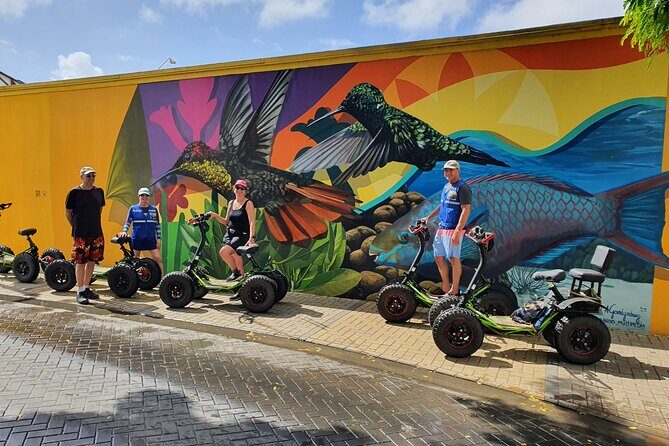 Baby Beach and San Nicolas Art Murals Private EZ Raider Adventure - Key Points