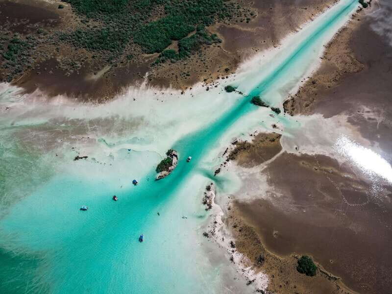 Bacalar: Lake of Seven Colors Pontoon Tour with Fruit - Value for Money