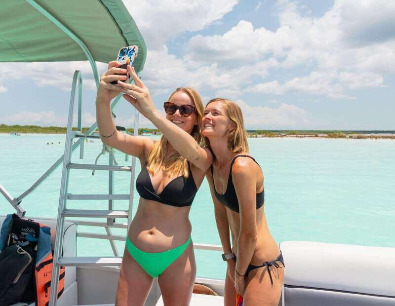 Bacalar: Lake of Seven Colors Pontoon Tour with Fruit - The Experience in Detail
