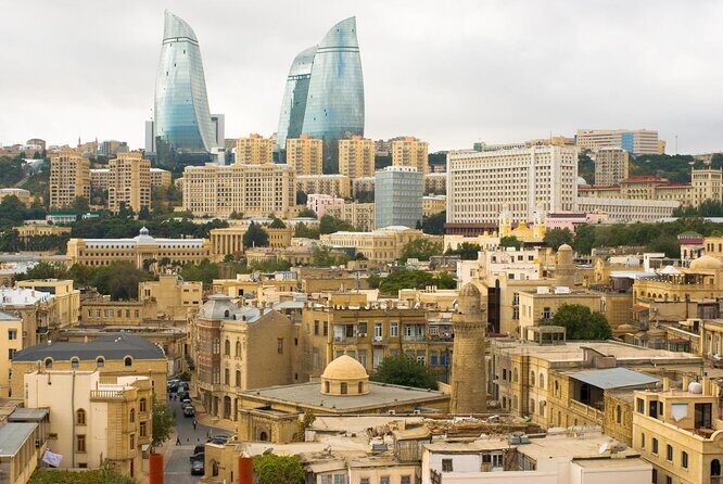 Baku City Tour and Old town without transportation service - Key Points