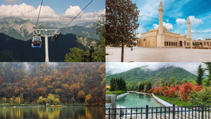 Baku-Gabala-Shamakhi-Tufandag -Nohur lake - Lavender fields - Key Points