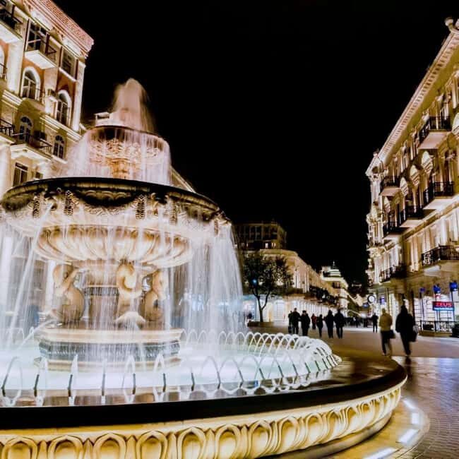 Baku: Light-Up Baku Walking Evening Tour - Key Points