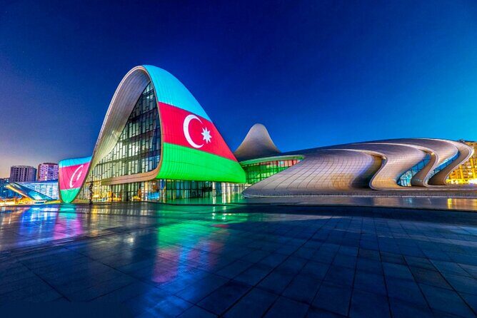 Baku Night City Tour Discover the Magic of Illuminated Landmarks - The Sum Up