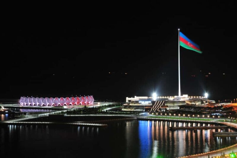 Baku: Night Tour with Hotel Pickup with F1 schedule - The Flame Towers: A City’s Modern Identity