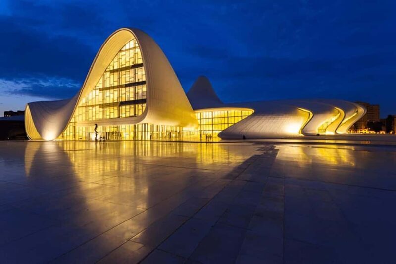Baku: Night Tour with Old City, Highland Park, and Mosque - Key Points