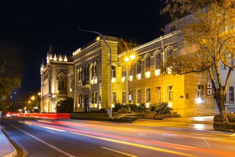 Baku: Night Tour with Old City, Highland Park, and Mosque - The Itinerary in Detail