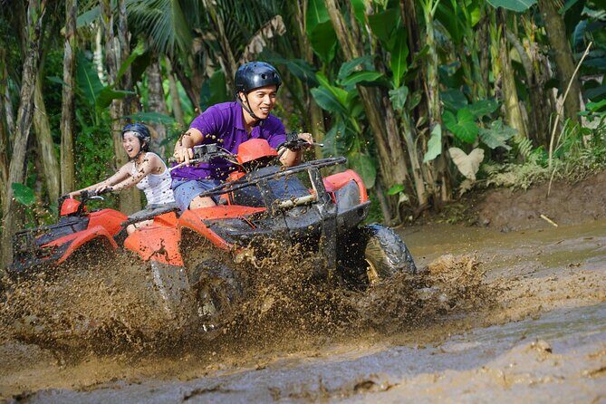 Bali ATV Quad Bike with Monkey Forest and Tegenungan Waterfall - Key Points