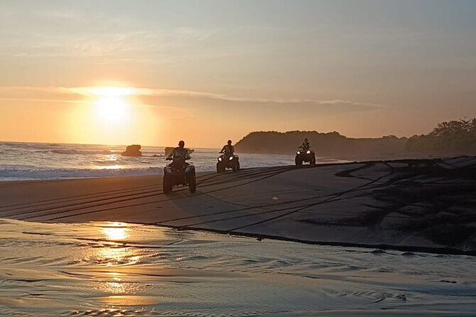 Bali ATV Ride Tour In the beach black sand atv tour - Discovering Bali’s Vibrant Contrasts on an ATV
