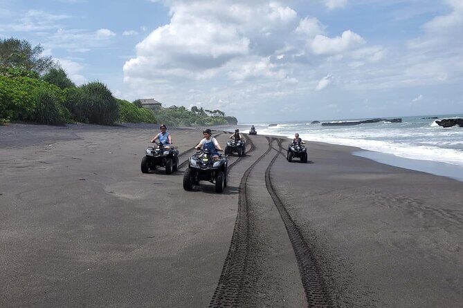 Bali ATV Ride Tour In the beach black sand atv tour - The Ride, the Scenery, and the Cultural Touches