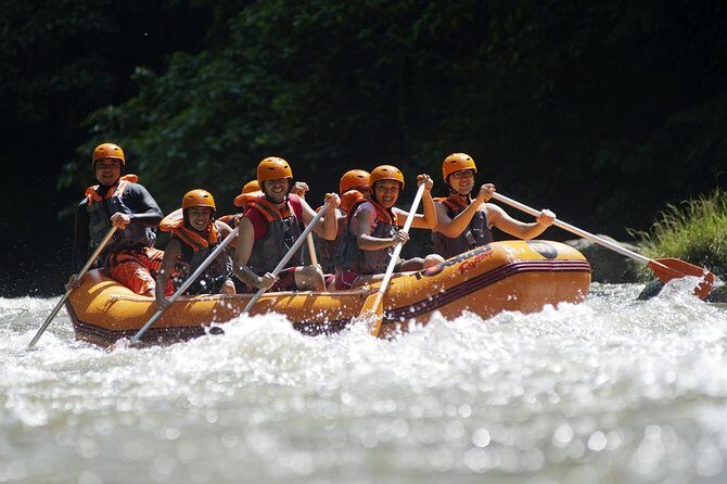 Bali Ayung River White Water Rafting with Transport - The Itinerary in Detail