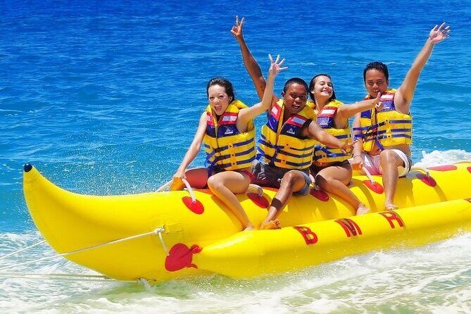 Bali Parasailing Adventure, Jet Ski, Banana Boat , Donat Boat, with Transport - FAQ