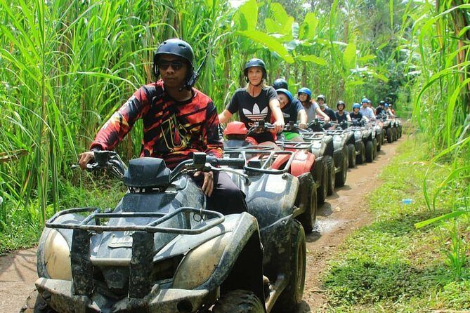 Bali Quad bike ATV passing through Waterfall, Cave & Rice fields - Post-Ride Relaxation & Lunch