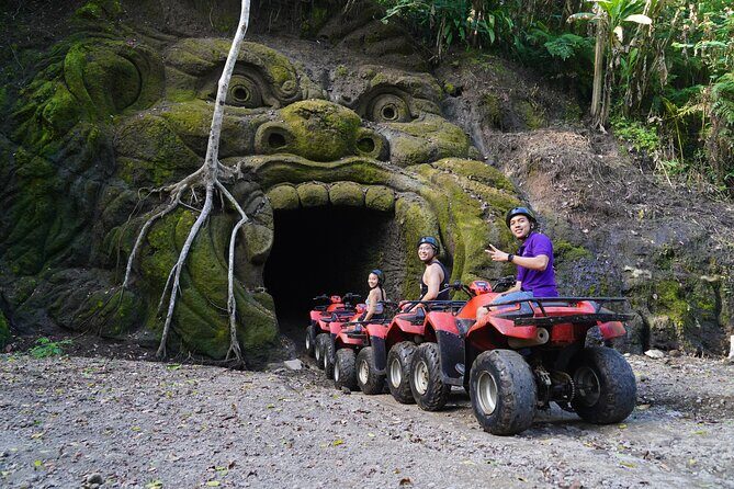 Bali Quad Bike Through Gorilla Cave - Monkey Forest and Waterfall - The Quad Bike Ride: An Off-Road Thrill