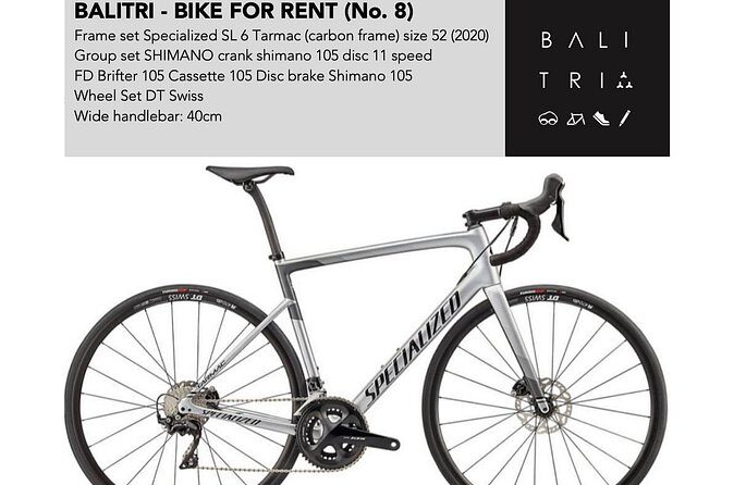 Bali road bike hire / rent - Final Word