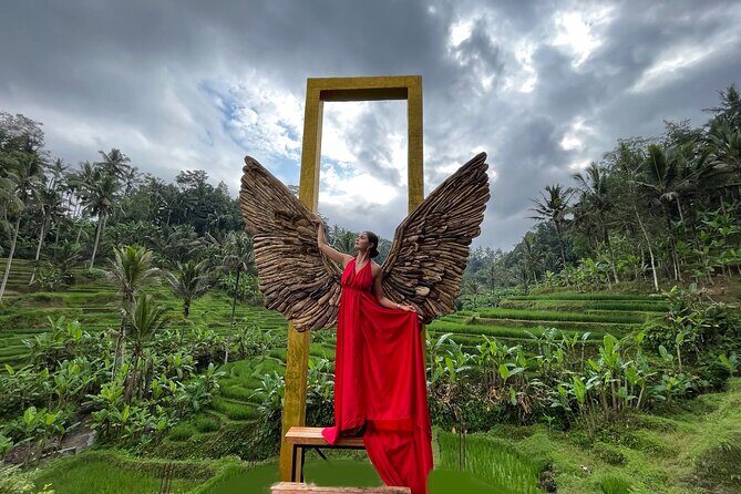 Bali: Ubud Zipline, Swing, Sky Bike in a Private Rice Terrace - The Itinerary in Detail