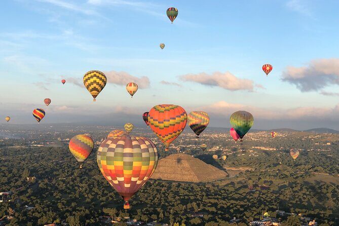 Balloon flight in Teotihuacán from Mexico City - Key Points
