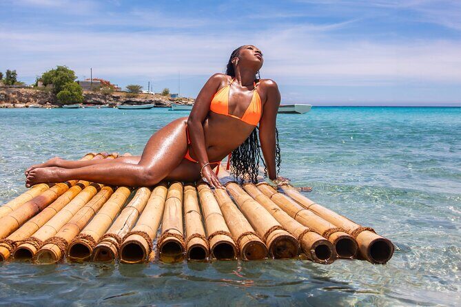 Bamboo Raft Photoshoot + FREE Videos, Shots and Cocktails - The Atmosphere and Experience Vibe