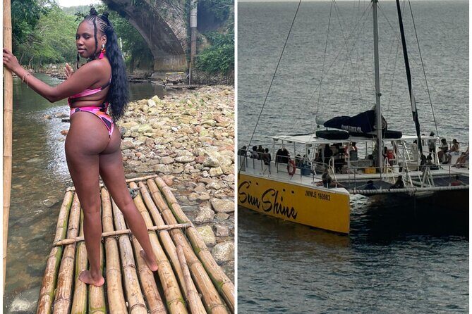 Bamboo Rafting, Catamaran Party Cruise and Snorkeling in Jamaica - Key Points