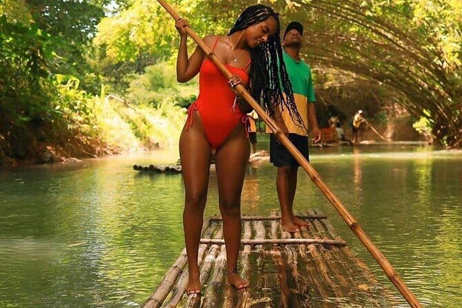 Bamboo Rafting Limestone Foot Massage/Negril 7 Miles Beach/Ricks Cafe Combo - Key Points