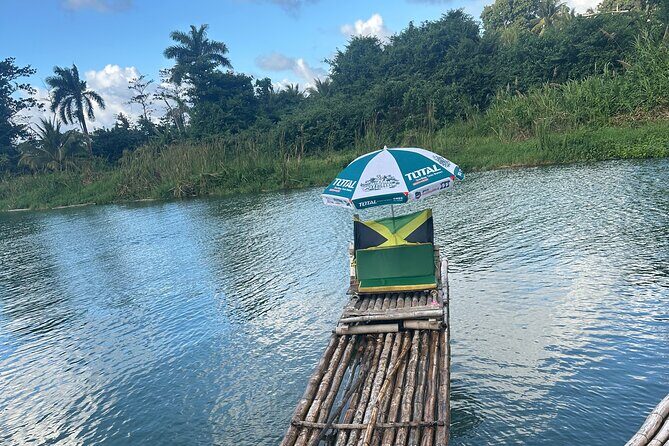 Bamboo rafting on the great river -Transportation only - The Sum Up
