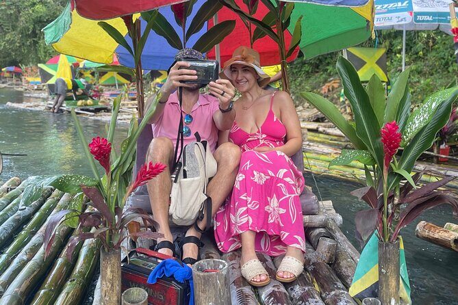 Bamboo Rafting with Limestone Foot massage then Margaritaville. - An Authentic Jamaican Adventure from Start to Finish