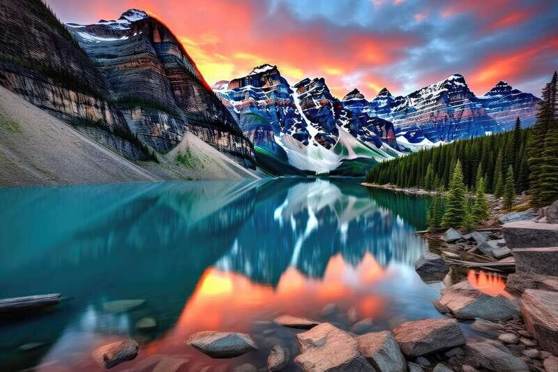 Banff/Canmore: Moraine Lake and Lake Louise 90 Min Each - Journey Through the Canadian Rockies