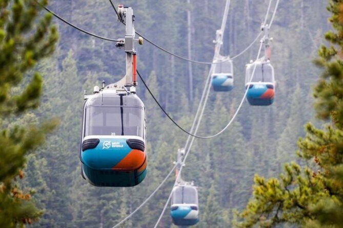 Banff: Gondola, Hot Spring and Three Lakes Tour - Banff Gondola — Soaring for the View