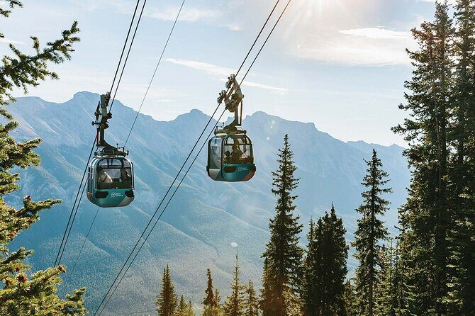 Banff Gondola Upper Hot Springs & Top 3 Lakes Tour from Calgary - Key Points