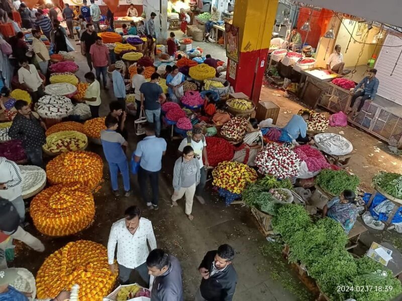 Bangalore- Food street walk and market visit in evening - Discovering Bangalore’s Flavors and Colors: Food Street Walk & Market Visit