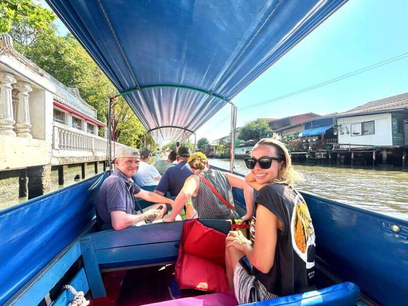 Bangkok: Bike, Boat & Food Tour in Thonburi - Detailed Breakdown of the Itinerary