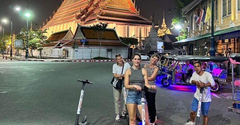 Bangkok By Night by Electric Scooter or Bike - Key Points